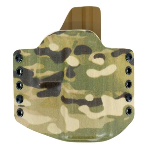 OWB CZ P-10 F - vnější pistolové pouzdro s polovičním SweatGuardem RH Holsters® – Multicam® (Barva: Multicam®, Typ uchycení: Kovový průvlek)