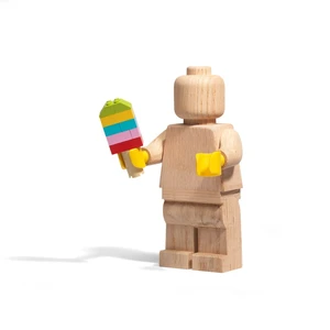 Detská figúrka z dubového dreva LEGO® Wood