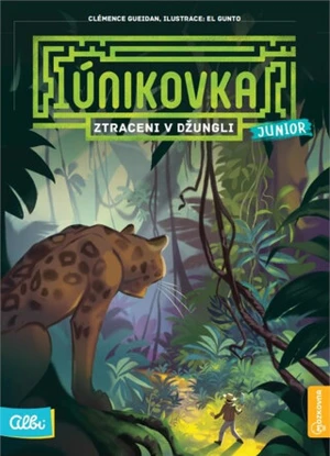 Kniha Ztraceni v Džungli (Únikovka Junior)