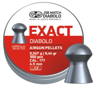 Diabolky Exact 4.5 mm JSB® / 500 ks (Farba: Viacfarebná)