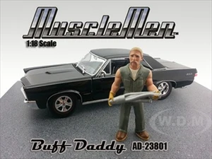 Musclemen Buff Daddy Figure for 118 Diecast Car Models by American Diorama