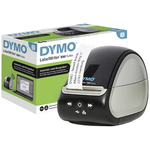 DYMO Labelwriter 550 Turbo tlačiareň štítkov  termálna s priamou tlačou  300 x 300 dpi Šírka etikety (max.): 61 mm USB