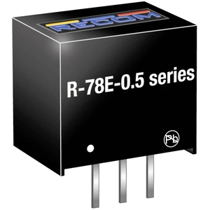 RECOM R-78E12-0.5 DC / DC menič napätia, DPS  12 500 mA  Počet výstupov: 1 x