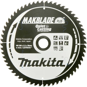 Makita MAKBLADE+ B-33495 tvrdokovový pílový kotúč 260 x 30 x 1 mm Počet zubov (na palec): 48 1 ks