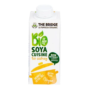 Krém sójový na varenie 7 % tuku 200 ml BIO   THE BRIDGE