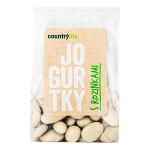 Jogurtky s rozinkami 100 g   COUNTRY LIFE