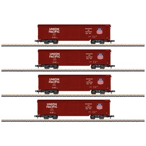 Märklin 82497 Z Sada 4 skriňových áut z Union Pacific