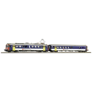 PIKO 96854 H0 sada 2 motorových vozňov Rbe 4/4 NPZ + riadiaci vozeň SBB