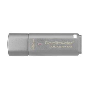 USB kulcs Kingston DataTraveler Locker+ G3, 32GB, USB 3.0 - sebesség 135/40MB/s (DTLPG3/32GB)