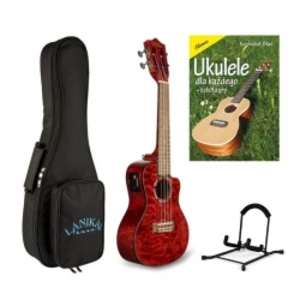 Lanikai Qm-rdcec Ukulele Koncertowe - Zestaw