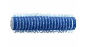 Natáčky na vlasy Duko Velcro pr.13 mm, 6 ks - samodržící, modré (15/8B)