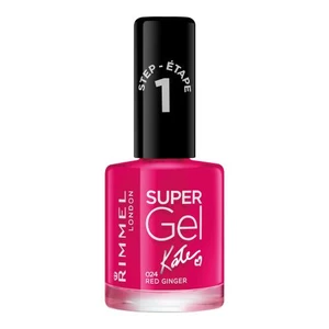 Rimmel London Super Gel By Kate STEP1 12 ml lak na nechty pre ženy 024 Red Ginger