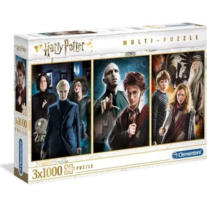 Clementoni Puzzle 3 v 1 Harry Potter 3 x 1000 dielikov