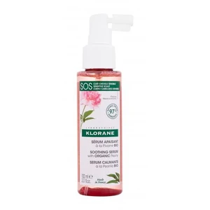 Klorane Peony SOS Soothing Serum 100 ml sérum na vlasy pre ženy na citlivú pokožku hlavy