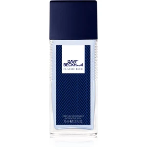 David Beckham Classic Blue deodorant s rozprašovačom pre mužov 75 ml