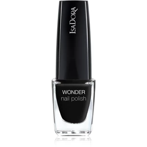 IsaDora Wonder Nail Polish rýchloschnúci lak na nechty odtieň 139 Black Laquer 6 ml