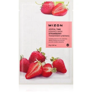 Mizon Joyful Time Strawberry plátenná maska so zjemňujúcim účinkom 23 g