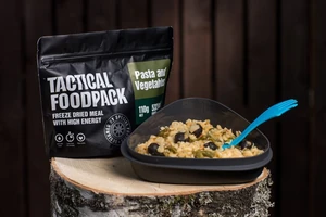 Dehydrované jídlo Tactical Foodpack® těstoviny se zeleninou