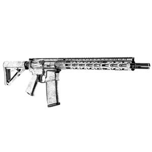 GunSkins® maskovací skin na pušku AR15 – GS® Battle Worn Snow Trooper™ (Barva: GS® Battle Worn Snow Trooper™)