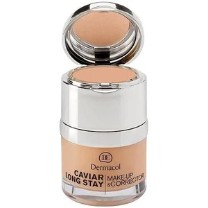 Dermacol Caviar Long Stay Make-Up & Corrector 30 ml make-up 4 Tan na veľmi suchú pleť; výživa a regenerácia pleti; na dehydratovanu pleť