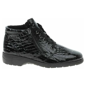 Dámska členkové topánky Caprice 9-25152-29 black croco pa. 42