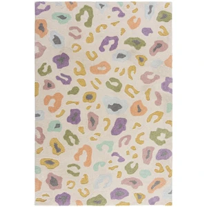 Kusový koberec Zest Kids Leopard Brights Cream/Multi-80x120