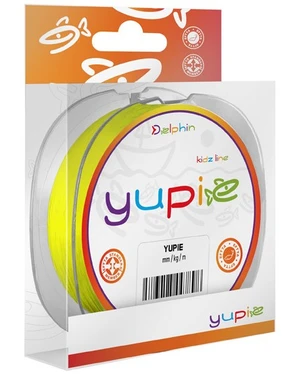 Delphin vlasec yupie fluo žlutý 300 m - 0,22 mm 4,2 kg