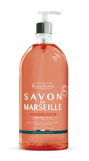 Beauterra Marseille Liquid Soap Orange Blossom 1l