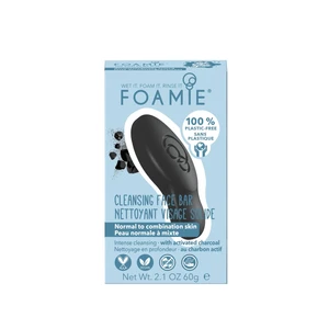 Foamie Cleansing Face Bar Too Coal to Be True Normal to combination skin