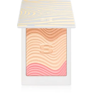 Sisley Phyto-Touche Sun Glow Powder tvářenka se štětečkem odstín Trio Pêche Dorée 11 g