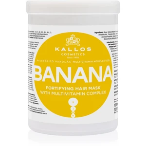 Kallos KJMN Professional Banana posilující maska s multivitamínovým komplexem 1000 ml