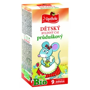 APOTHEKE Dětský čaj průduškový 20 sáčků BIO