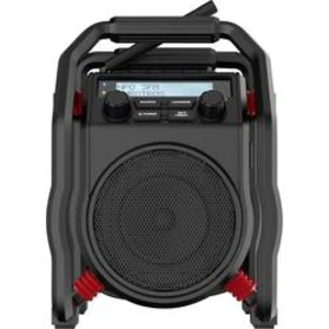 Odolné rádio PerfectPro UBOX400R, Bluetooth, AUX, DAB+, FM, černá