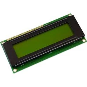 LCD displej Display Elektronik DEM16102SYH-PY, (š x v x h) 80 x 36 x 7.6 mm, žlutozelená