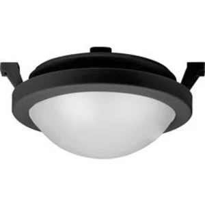 LED stropní svítidlo Mlight 81-4185, 12 W, Vnější Ø 210 mm, N/A, černá