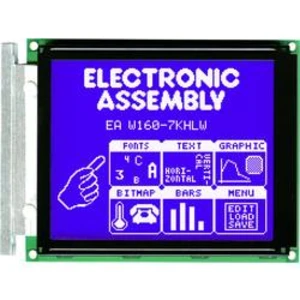 LCD displej Electronic Assembly EAW160-7KHLWTP EAW160-7KHLWTP, (š x v x h) 129 x 102 x 19.2 mm