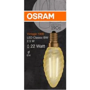 LED žárovka OSRAM 4058075293274 230, E14, 3 W, teplá bílá, A++ (A++ - E), tvar svíčky, 1 ks