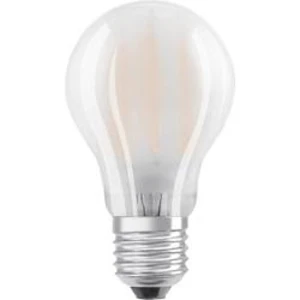 LED žárovka OSRAM 4058075124660 230 V, E27, 11 W = 100 W, teplá bílá, A++ (A++ - E), tvar žárovky, 1 ks