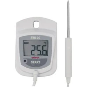 Teplotní datalogger ebro EBI 20-TF-Set Měrné veličiny teplota 0 do +100 °C Kalibrováno dle ISO