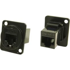 XLR adaptér UTP CAT6 RJ45 adaptér, vestavný Cliff CP30222MB 1 ks