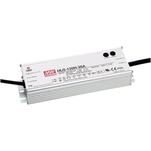 Mean Well HLG-120H-54A LED driver, napájací zdroj pre LED  konštantné napätie, konštantný prúd 124 W 2.3 A 54 V/DC PFC s