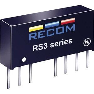 RECOM RS3243.3S DC / DC menič napätia, DPS 24 V/DC 3.3 V/DC 600 mA 3 W Počet výstupov: 1 x