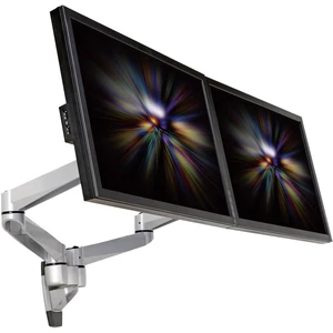 SpeaKa Professional SP-1624876 Swivel 2-násobný držiak na stenu pre monitor 25,4 cm (10") - 68,6 cm (27") sklápajúci, na