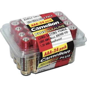 Camelion Plus LR03 mikrotužková batérie typu AAA  alkalicko-mangánová 1250 mAh 1.5 V 24 ks