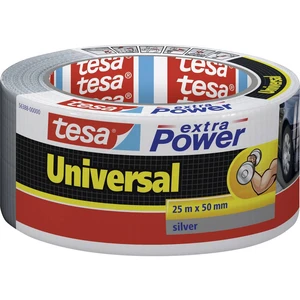 tesa UNIVERSAL 56388-00000-12 páska so skleným vláknom tesa® Extra Power strieborná (d x š) 25 m x 50 mm 1 ks