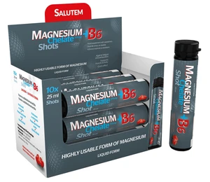 SALUTEM PHARMA Magnesium Chelate+B6 cherry ampule 10 x 25 ml