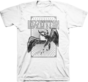 Led Zeppelin T-shirt Icarus Burst Unisex White XL