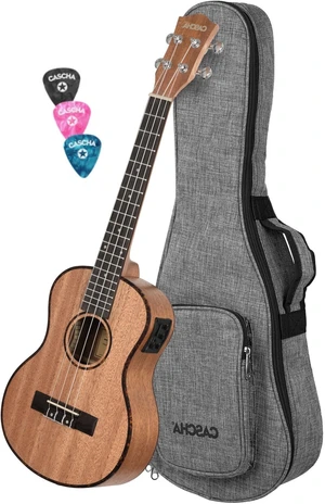 Cascha HH 2048EL Mahogany LH Set Tenorové ukulele