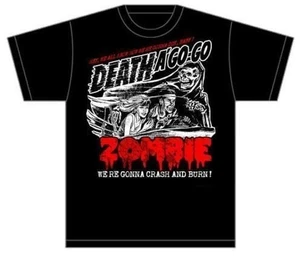 Rob Zombie Camiseta de manga corta Zombie Crash Unisex Black L