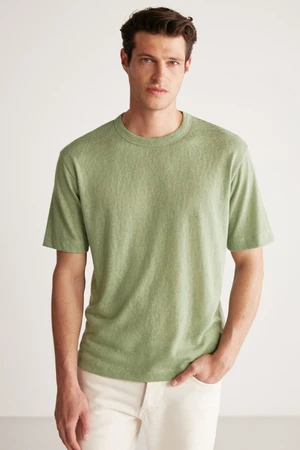 GRIMELANGE Lucas Comfort Green T-shirt